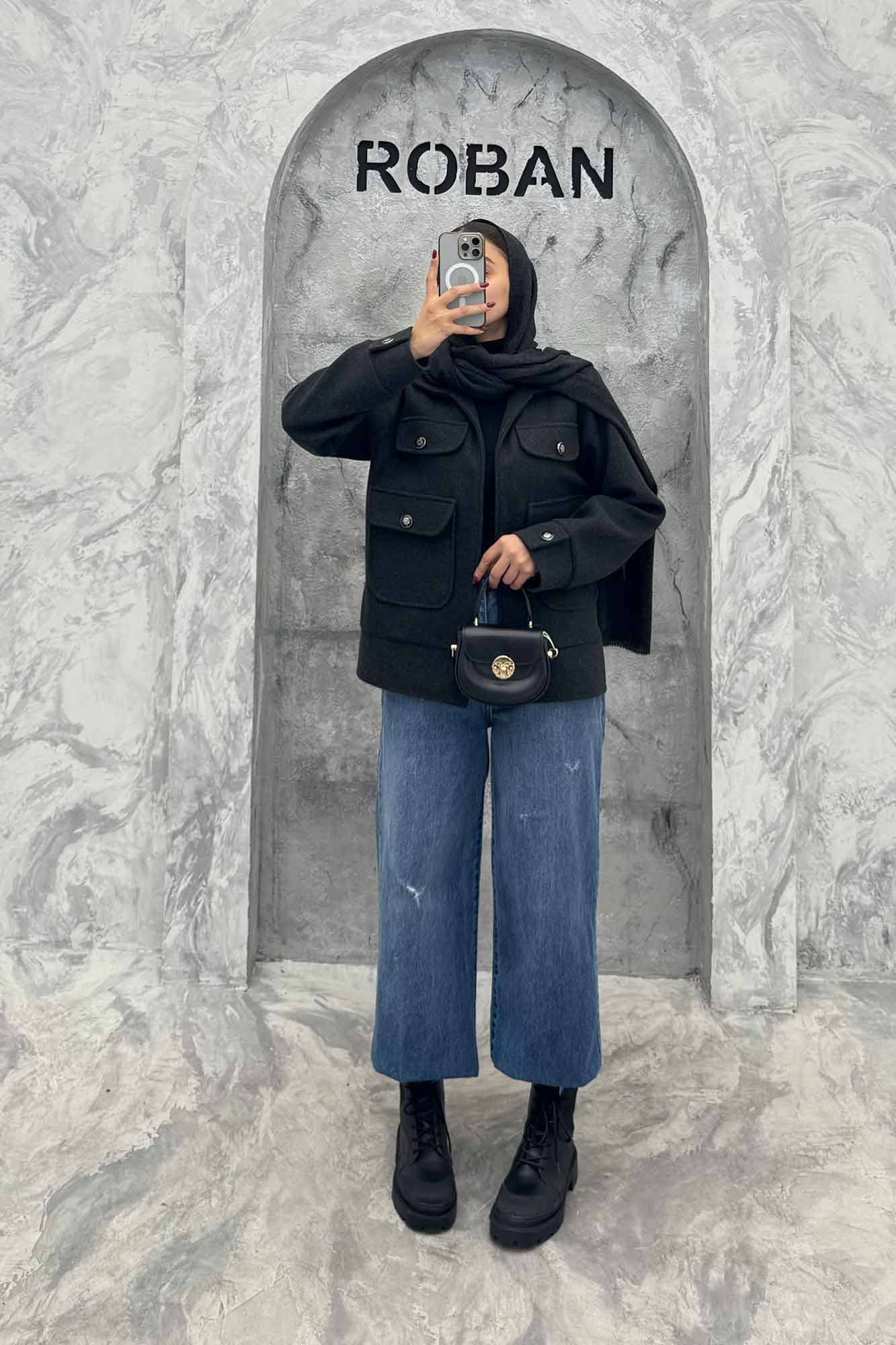 JACKET زنانه فوتر چهار جیب