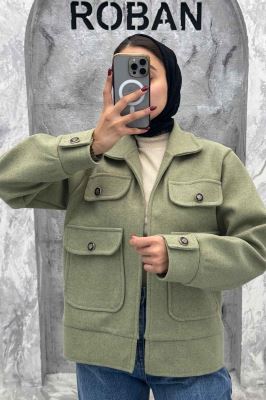 JACKET زنانه فوتر چهار جیب