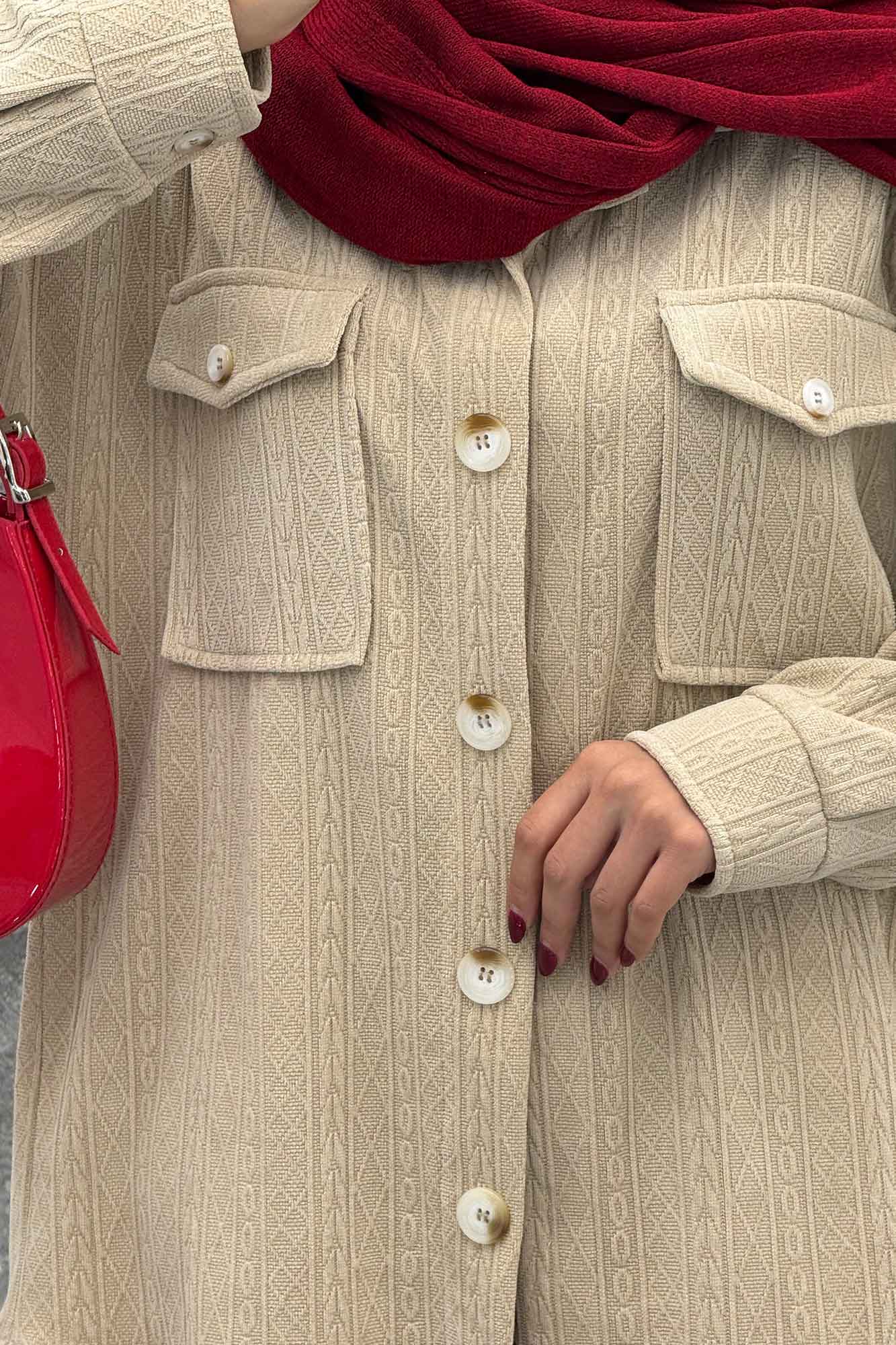 ست ژاکت و شلوار مراکشی BOUCLE