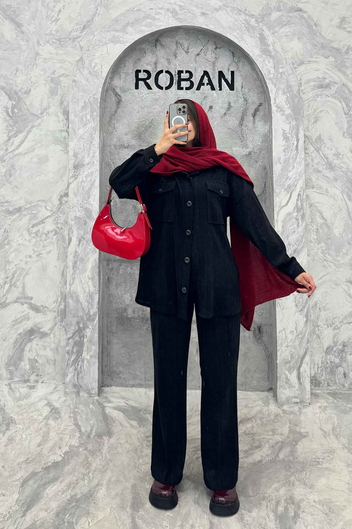 ست ژاکت و شلوار مراکشی BOUCLE