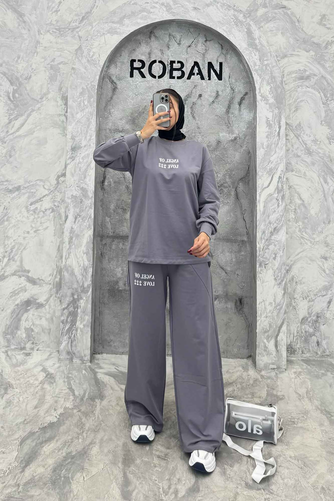 ست دورس و شلوار LOVE 222