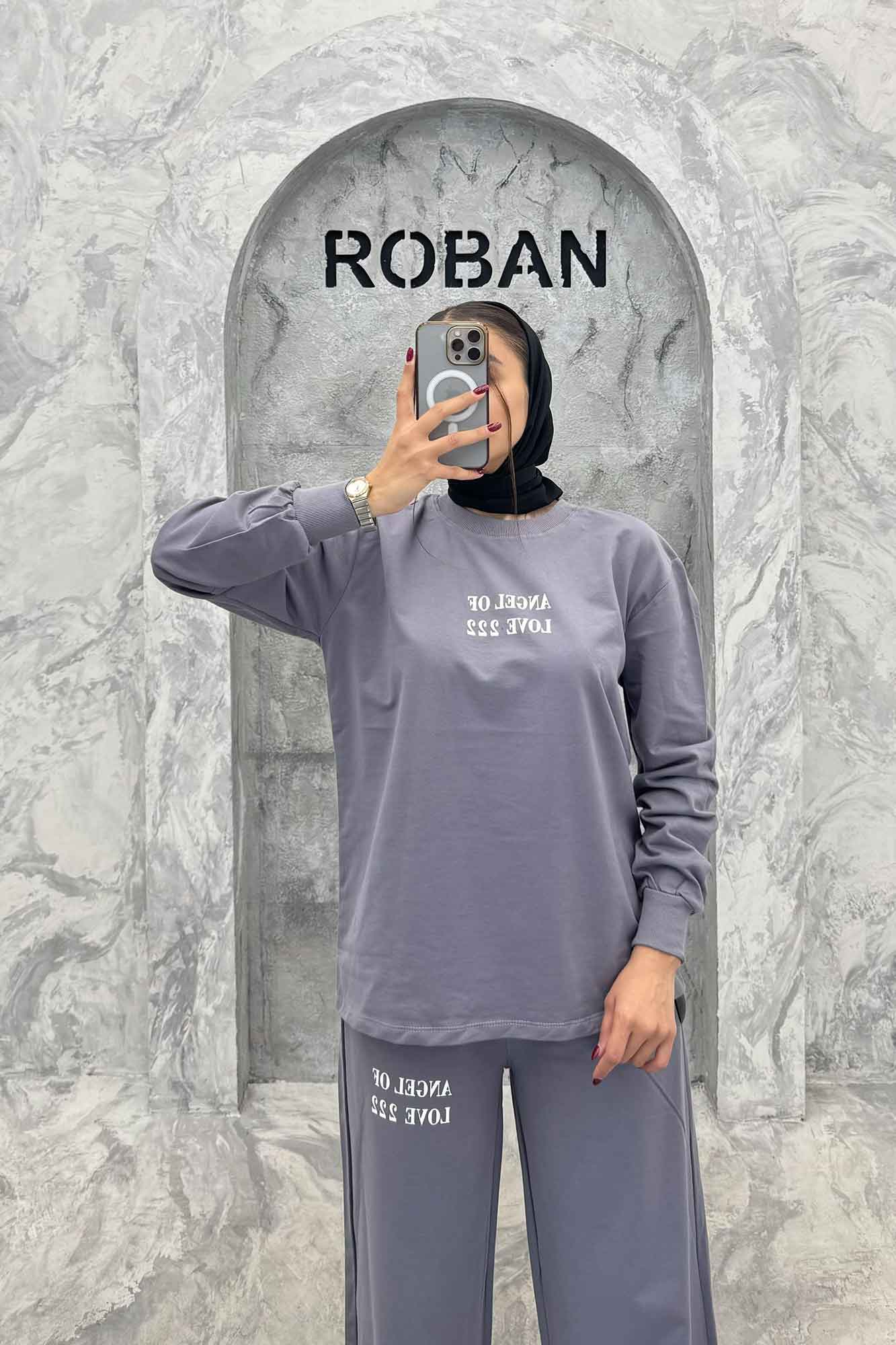 ست دورس و شلوار LOVE 222