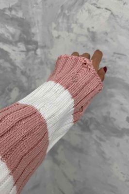 بلوز کوتاه بافت پایین زاپدار