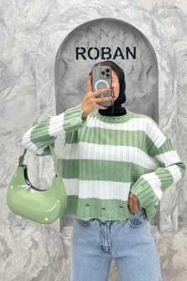 بلوز کوتاه بافت پایین زاپدار