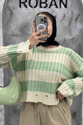 بلوز کوتاه بافت پایین زاپدار