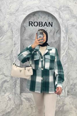 شکت دو جیب پشمی چهارخانه LORIS