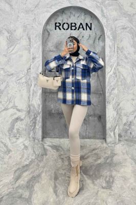 شکت دو جیب پشمی چهارخانه LORIS