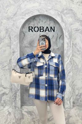 شکت دو جیب پشمی چهارخانه LORIS