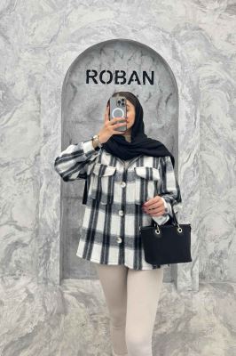 شکت دو جیب پشمی چهارخانه LORIS