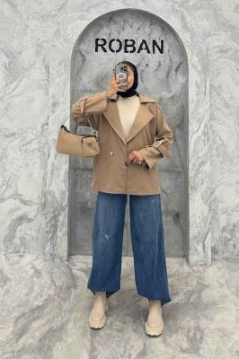 بارانی کوتاه پرادا دو دکمه SILA