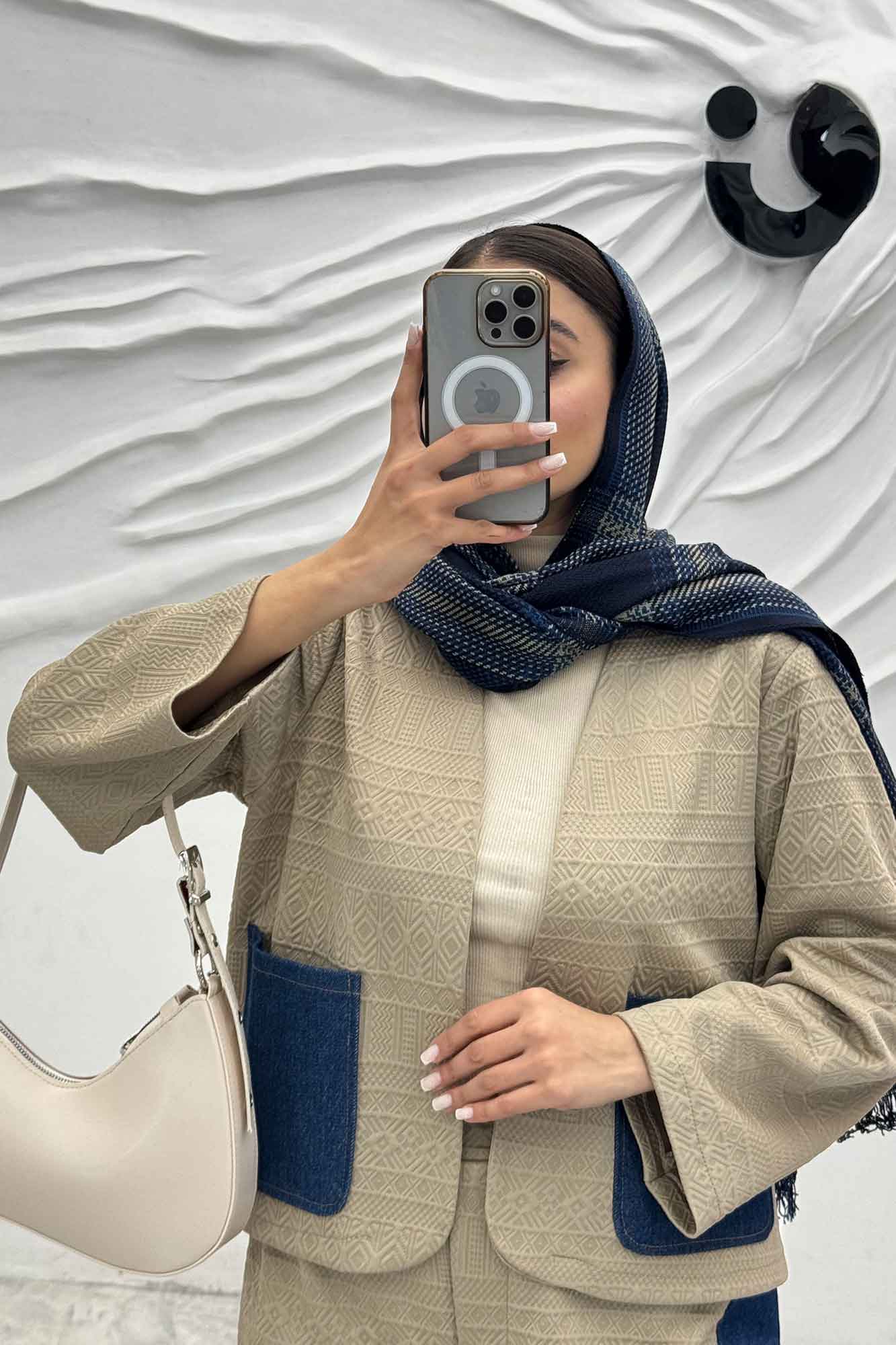 ست کت و شلوار مراکشی ترکیبی با جین