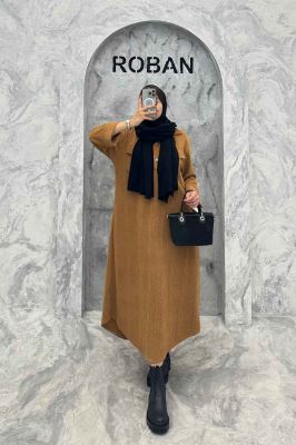 کفتان پاییزه مراکشی طرحدار دو جیب