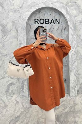 مانتو کتان پشت گلدوزی