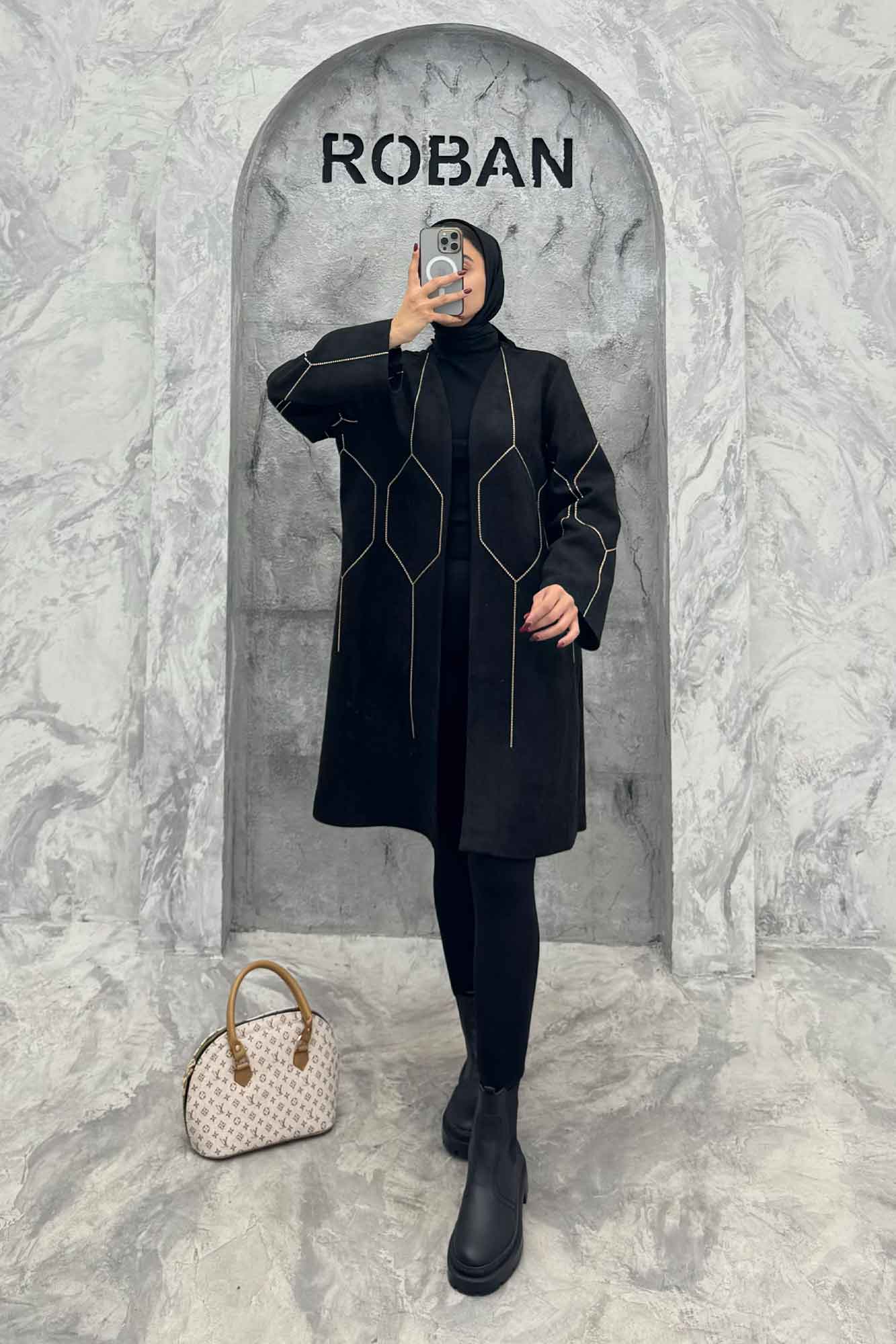 پالتو سوییت گلدوزی طرح کندو