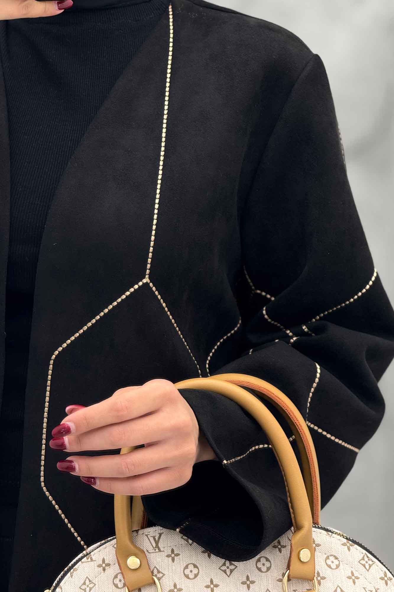 پالتو سوییت گلدوزی طرح کندو