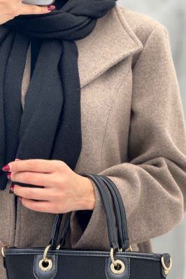 پالتو روناک دو جیب یقه آمریکایی