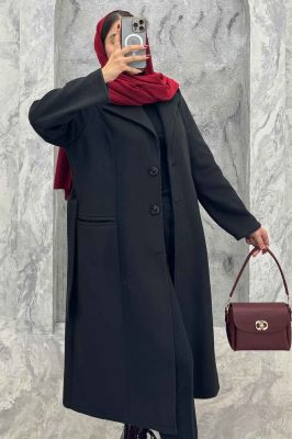 پالتو روناک دو جیب یقه آمریکایی