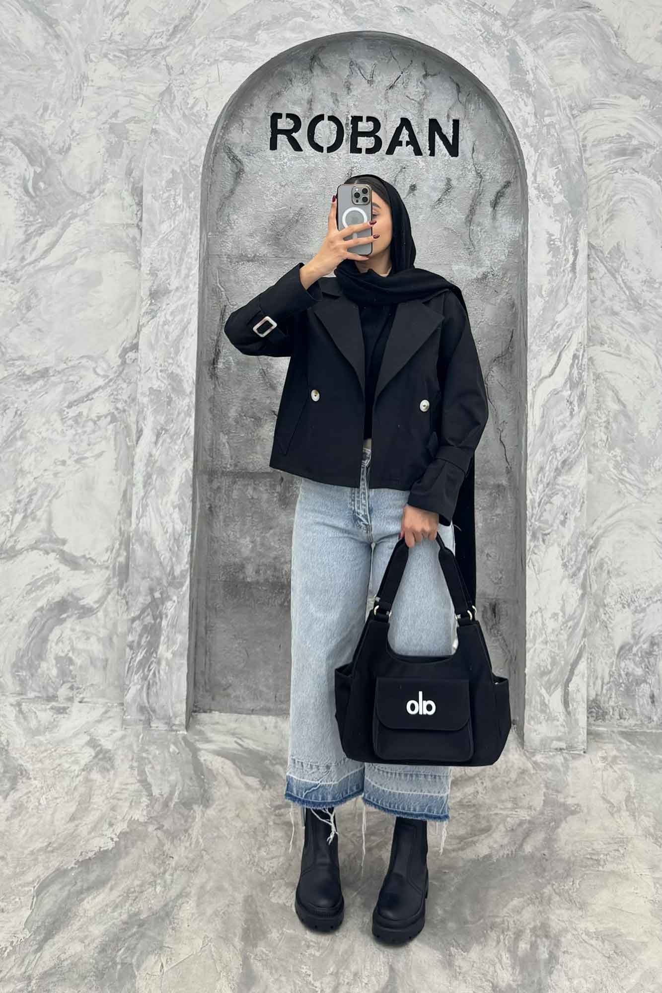 کت طرح جیب آستین سگک کتان زارا