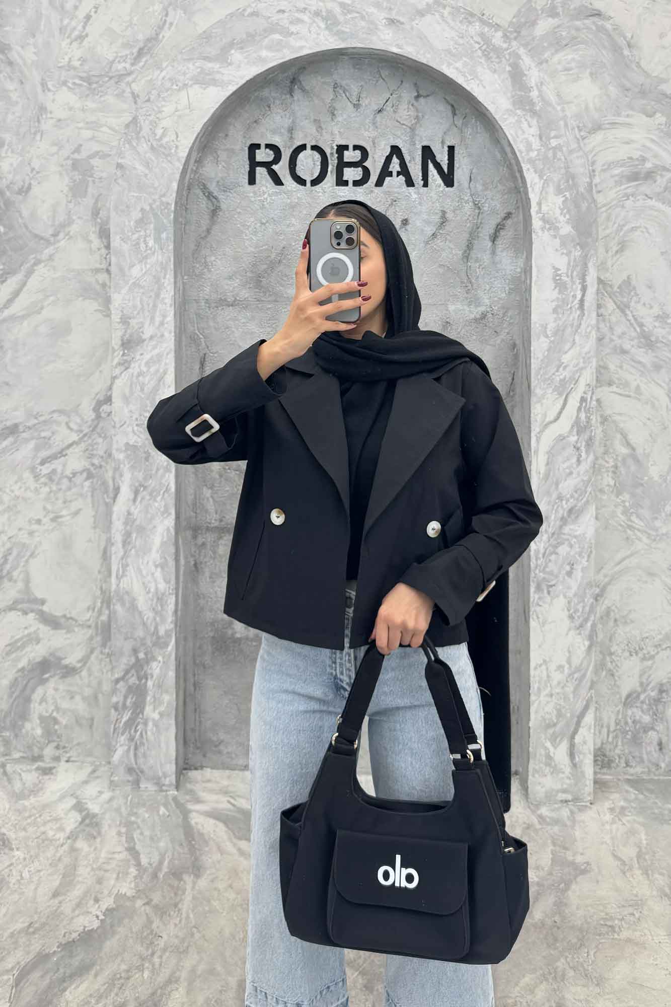 کت طرح جیب آستین سگک کتان زارا