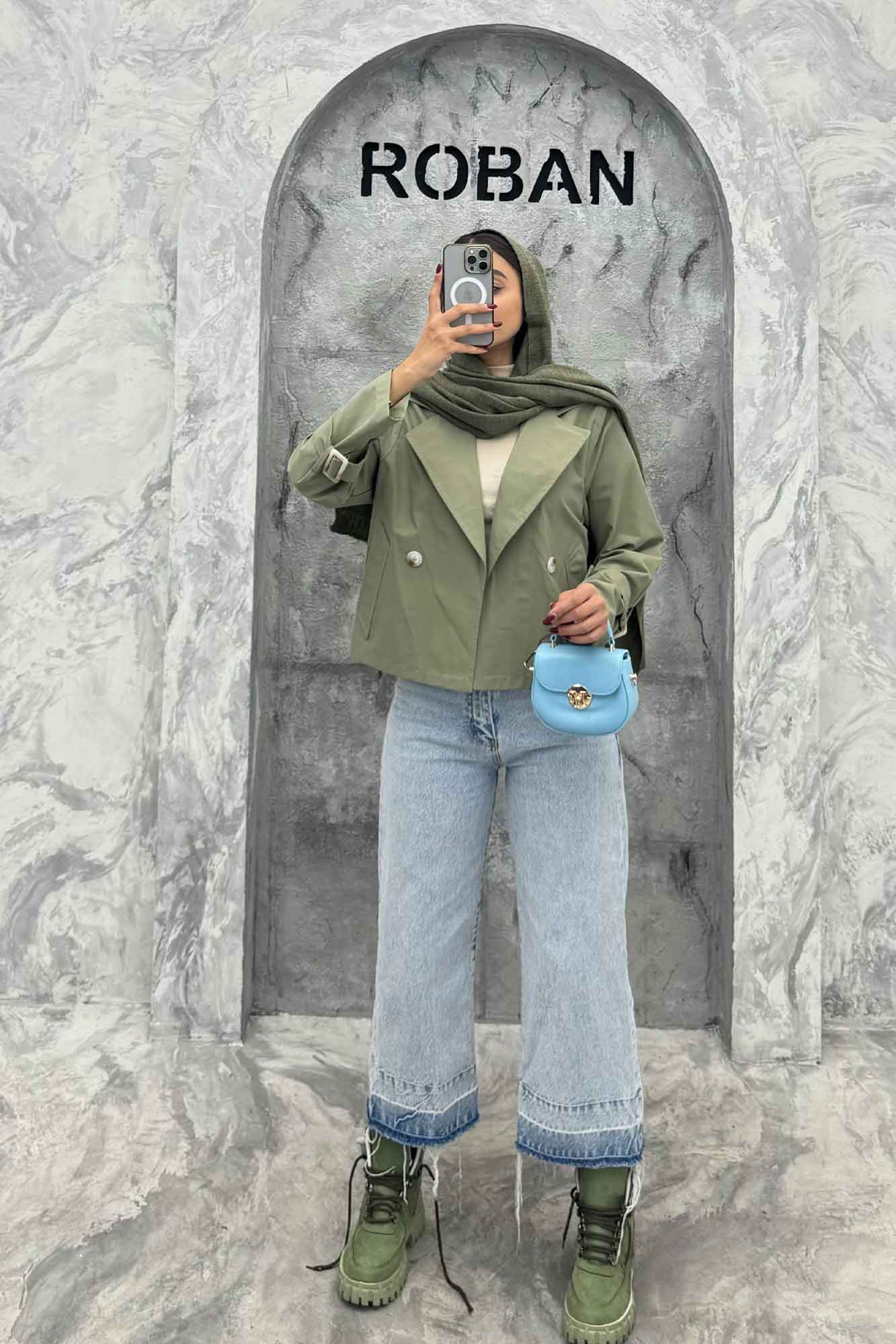 کت طرح جیب آستین سگک کتان زارا