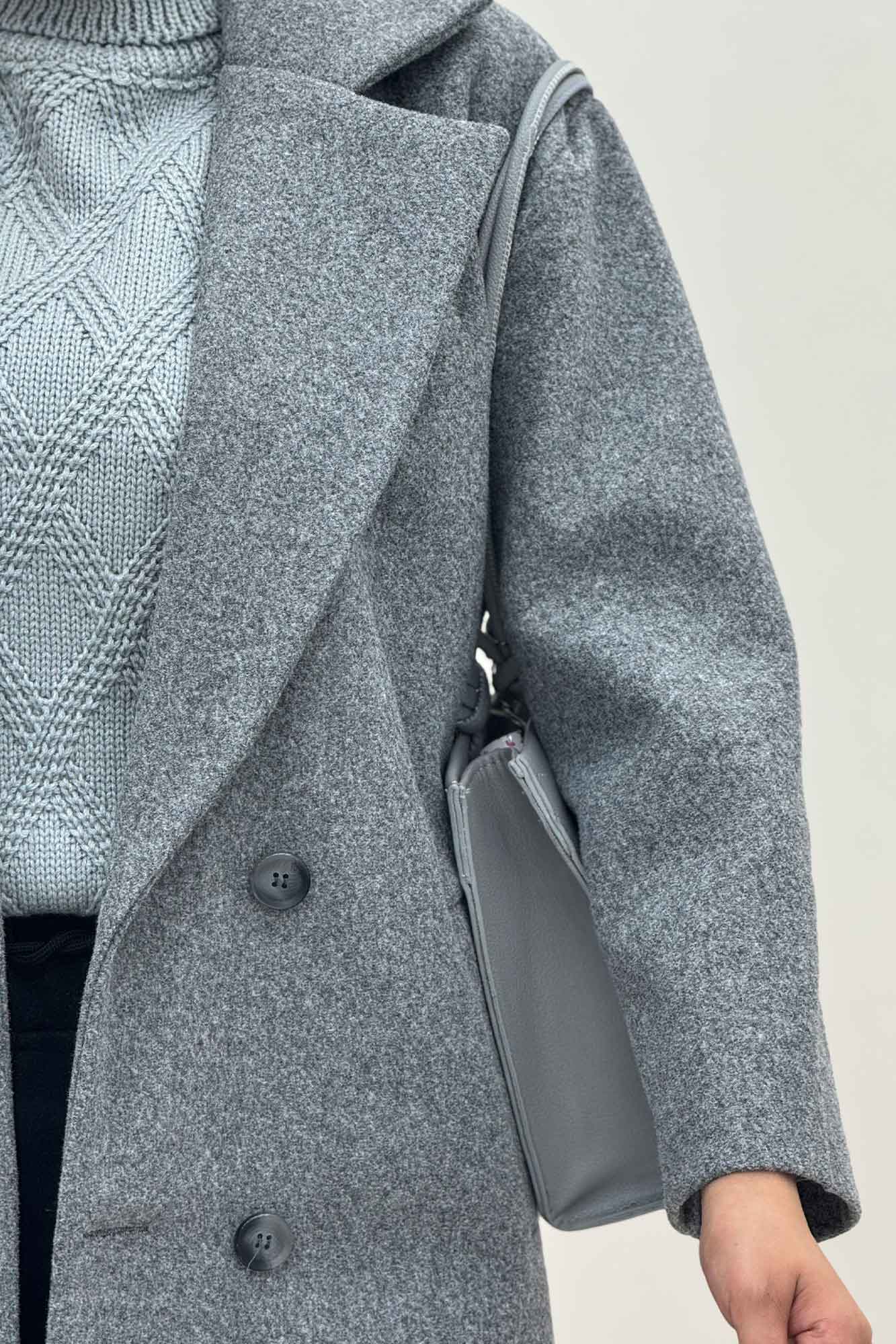 پالتو بلند فوتر چهار دکمه MODA