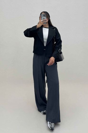 کت طرح جیب آستین سگک سانتانا