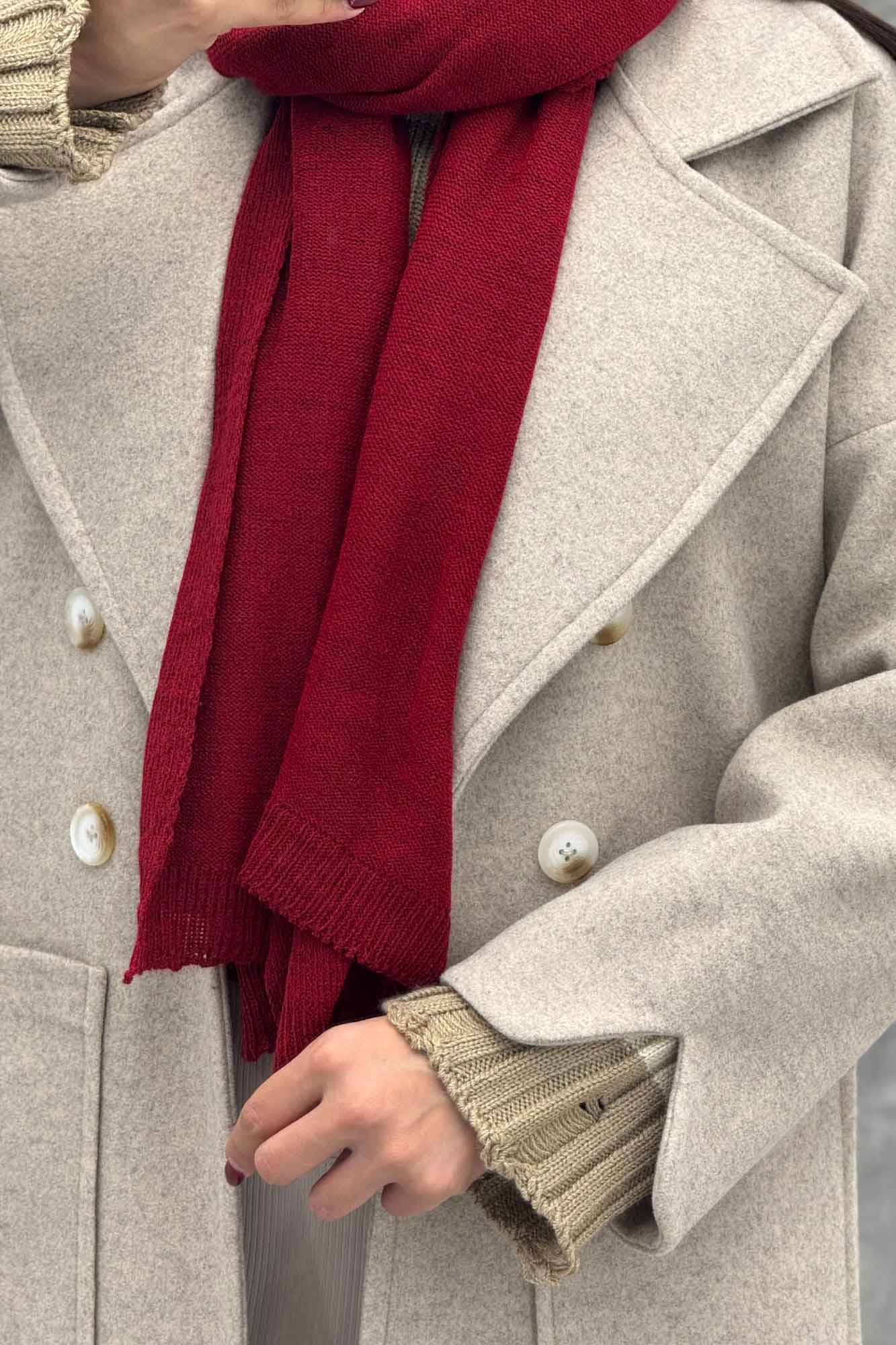 پالتو بلند فوتر دو جیب مچ هفتی