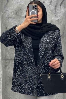 پالتو توییت پشمی آستردار مچ برگردان