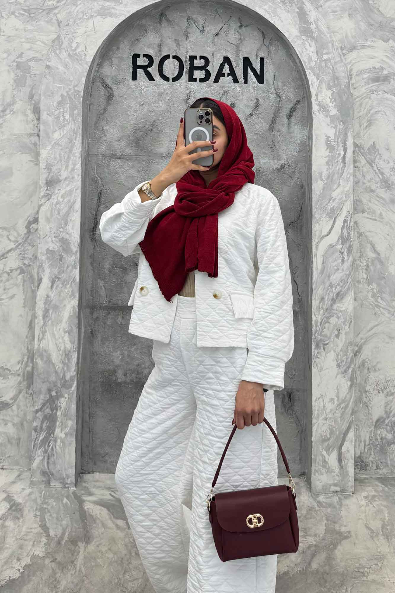 ست کت و شلوار فریال جیب نما KELARA