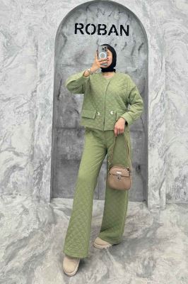 ست کت و شلوار فریال جیب نما KELARA