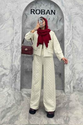 ست کت و شلوار فریال جیب نما KELARA