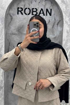 ست کت و شلوار فریال جیب نما KELARA