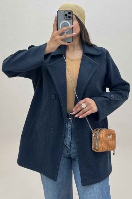 پالتو فوتر یقه متحرک جلو دوخت LONA