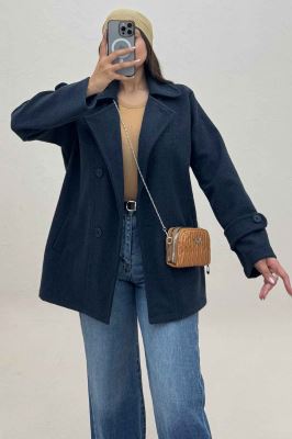 پالتو فوتر یقه متحرک جلو دوخت LONA