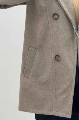 پالتو فوتر یقه متحرک جلو دوخت LONA