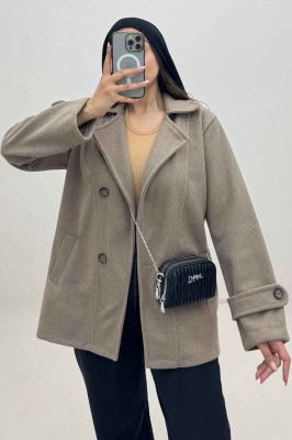 پالتو فوتر یقه متحرک جلو دوخت LONA