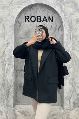 پالتو موهردار یقه انگلیسی جیب نما BELA