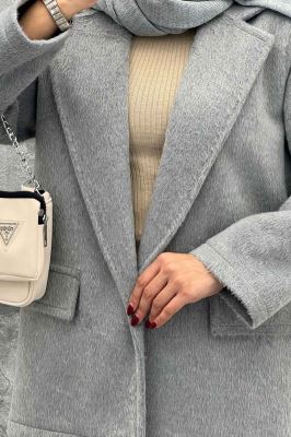 پالتو موهردار یقه انگلیسی جیب نما BELA