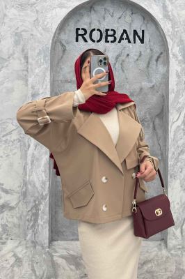 ترنچ کت سانتانا چهار دکمه MARTINA