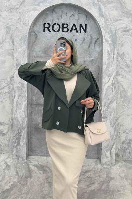 ترنچ کت سانتانا چهار دکمه MARTINA