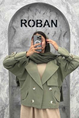 ترنچ کت کتان زارا چهار دکمه لارا