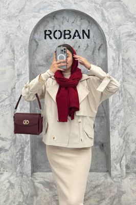 ترنچ کت کتان زارا چهار دکمه لارا