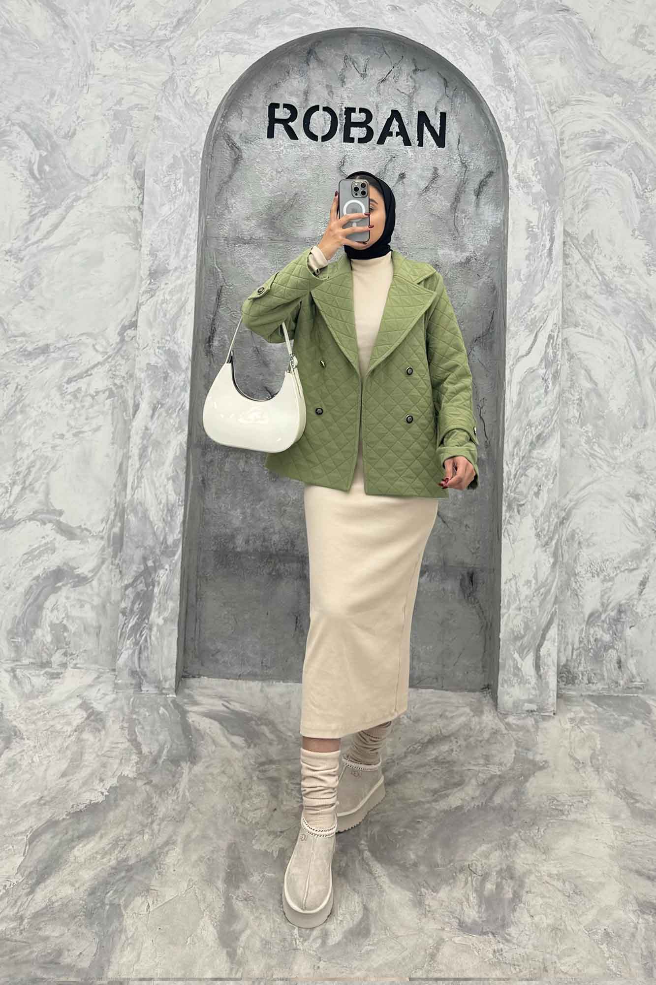 کت یقه انگلیسی فریال چهار دکمه امیلیا