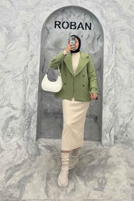 کت یقه انگلیسی فریال چهار دکمه امیلیا