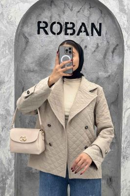 کت یقه انگلیسی فریال چهار دکمه امیلیا