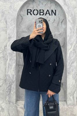 کت یقه انگلیسی فریال چهار دکمه امیلیا