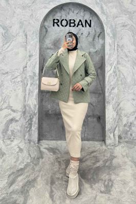 کت یقه انگلیسی فریال چهار دکمه امیلیا