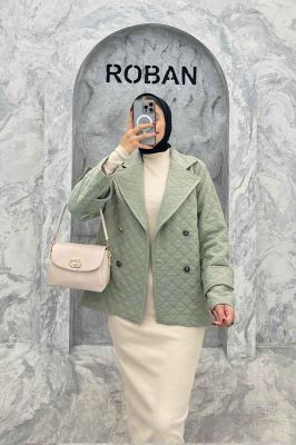 کت یقه انگلیسی فریال چهار دکمه امیلیا