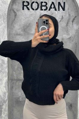 یقه اسکی بافت وسط ریش