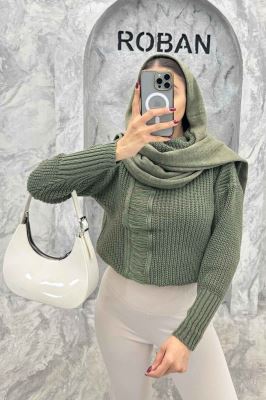 یقه اسکی بافت وسط ریش